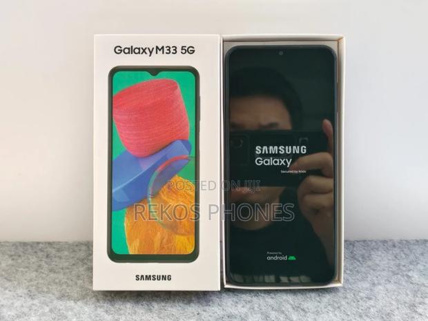 New Samsung Galaxy M33 5G 128 GB Blue photo 2