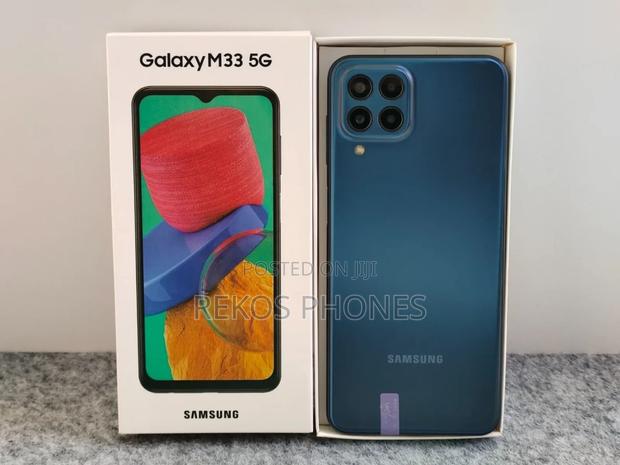 New Samsung Galaxy M33 5G 128 GB Blue photo 5