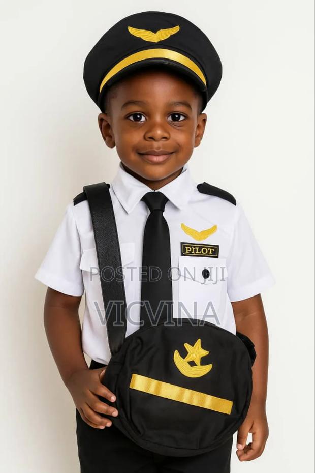 Kids Career Pilot Costume