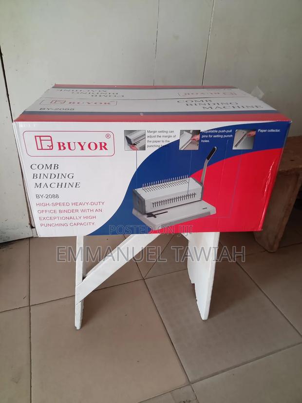 Comb Binding Machine