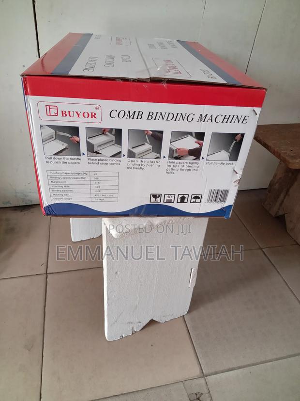 Comb Binding Machine photo 2