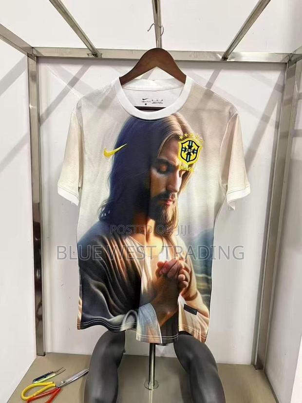 Brazil Christ The Redeemer Jersey _ Brazil Jersey · Photo 3