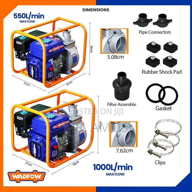 7.0hp Irrigation Gasoline Water Pump With 3" Inlet/Outlet photo 3