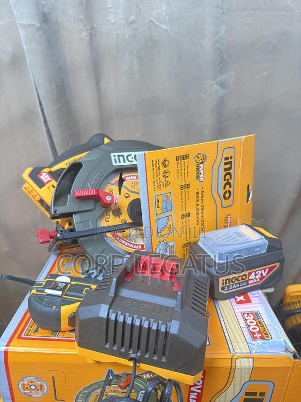 Csli Ingco 42v 185mm Cordless Circular Saw photo 3