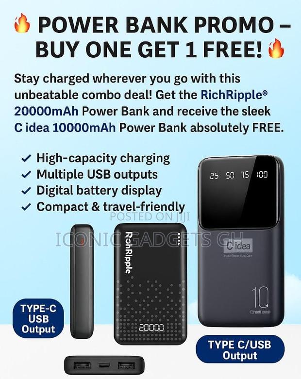 Power Bank Promo – Buy One Get 1 Free! photo 2