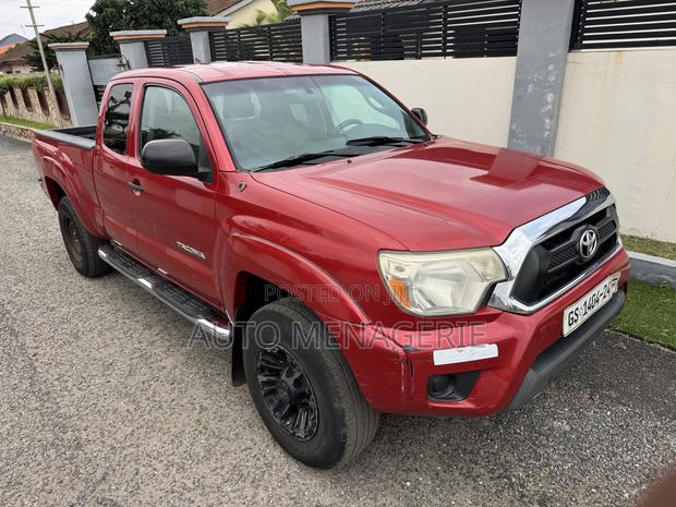 Toyota Tacoma 2dr Regular Cab 4WD 6.1 ft. SB (2.7L 4cyl 4A) 2014 Red