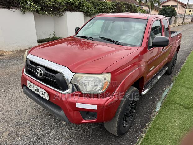 Toyota Tacoma 2dr Regular Cab 4WD 6.1 ft. SB (2.7L 4cyl 4A) 2014 Red