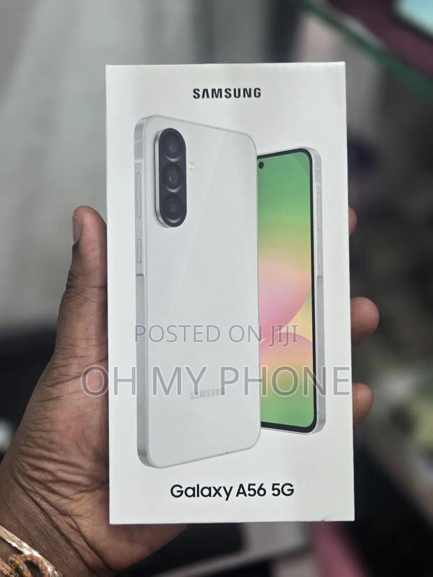 New Samsung Galaxy A56 128 GB Silver photo 3