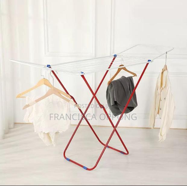 Foldable,Standing Clothes Drying Rack · Photo 2