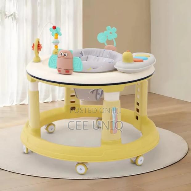 Multifunctional Anti Rollover With Music Light Baby Walker