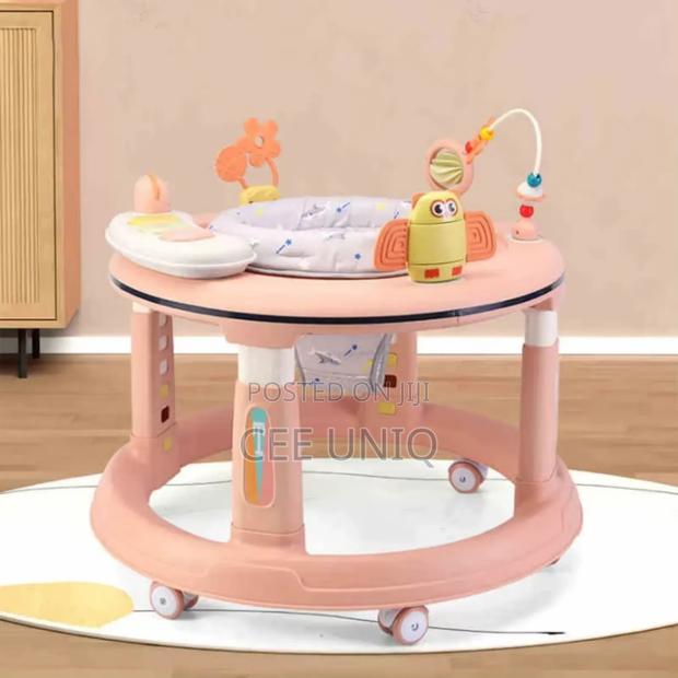 Multifunctional Anti Rollover With Music Light Baby Walker photo 2