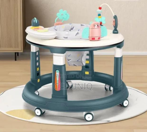 Multifunctional Anti Rollover With Music Light Baby Walker photo 3