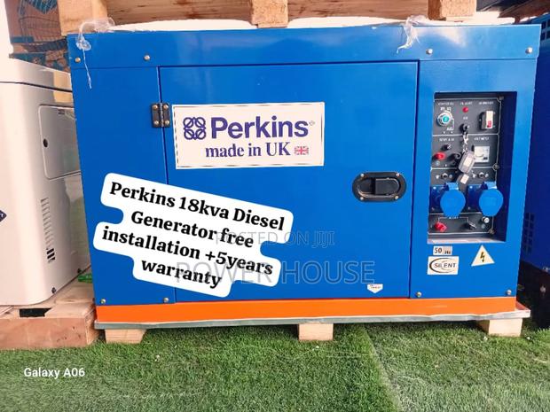 Whimsy Factory Perkins Diesel Generator 18kva Silent Perkins Generator · Photo 2
