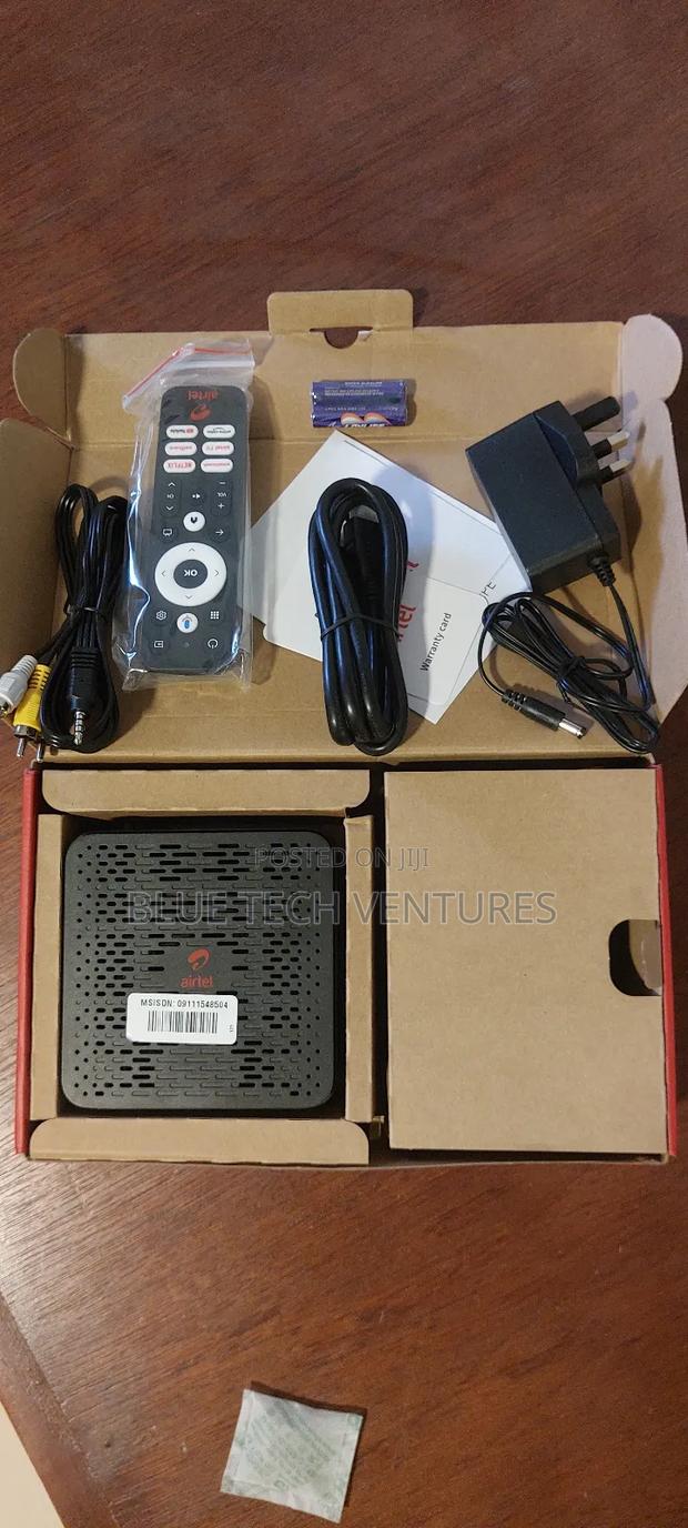 Airtel 4g Android Tv Box + Router Airtel Smart Router photo 2