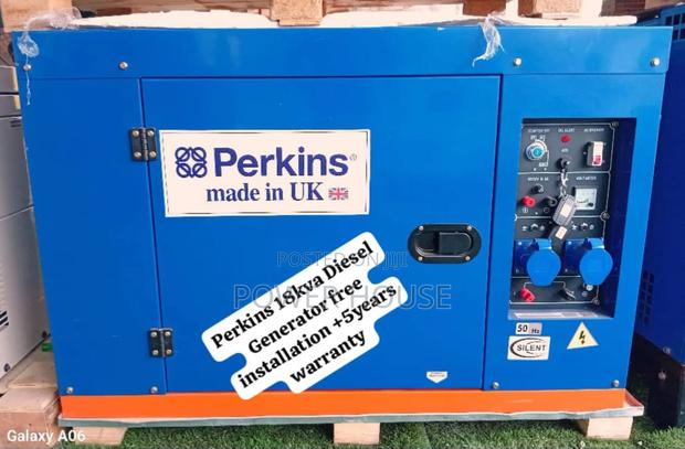 The Idea Gnome Perkins Diesel Generator 18kva Silent Perkins Generator · Photo 2