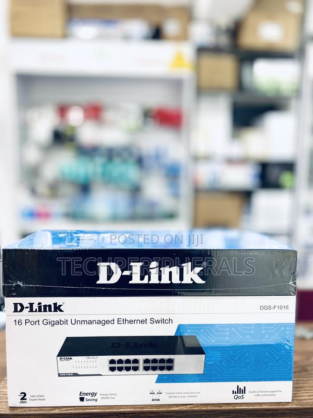 D-Link 16 Port Gigabit Unmanaged Ethernet Switch photo 3