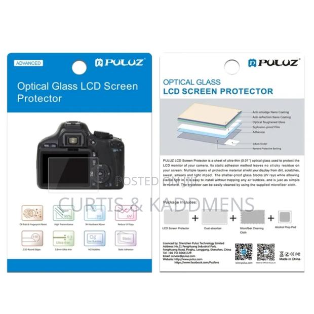Optical Glass LCD Screen Protector Available for All Canon Cameras · Photo 2