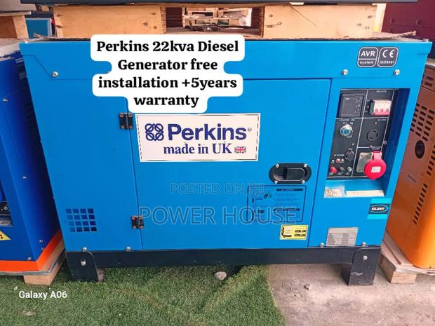 The Lexicon Lab Perkins Diesel Generator 22kva Silent Perkins Diesel · Photo 2