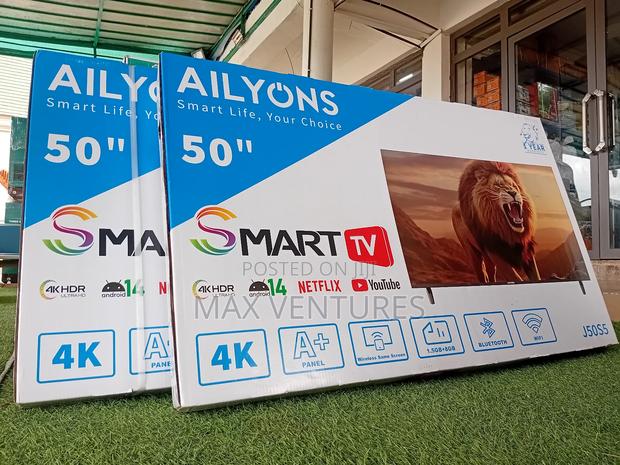50" Tv Smart Uhd Android 14 T2/S2 +Memory1.5gb+8gb Storage Smart Tv · Photo 3
