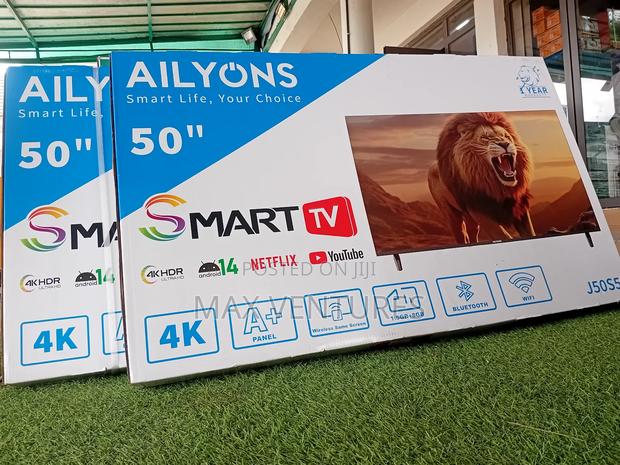 50" Tv Smart Uhd Android 14 T2/S2 +Memory1.5gb+8gb Storage Smart Tv · Photo 4