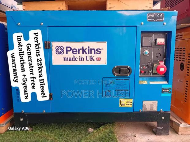 Generate Ad Infinitum Perkins Diesel Generator 22kva Silent Perkins · Photo 2