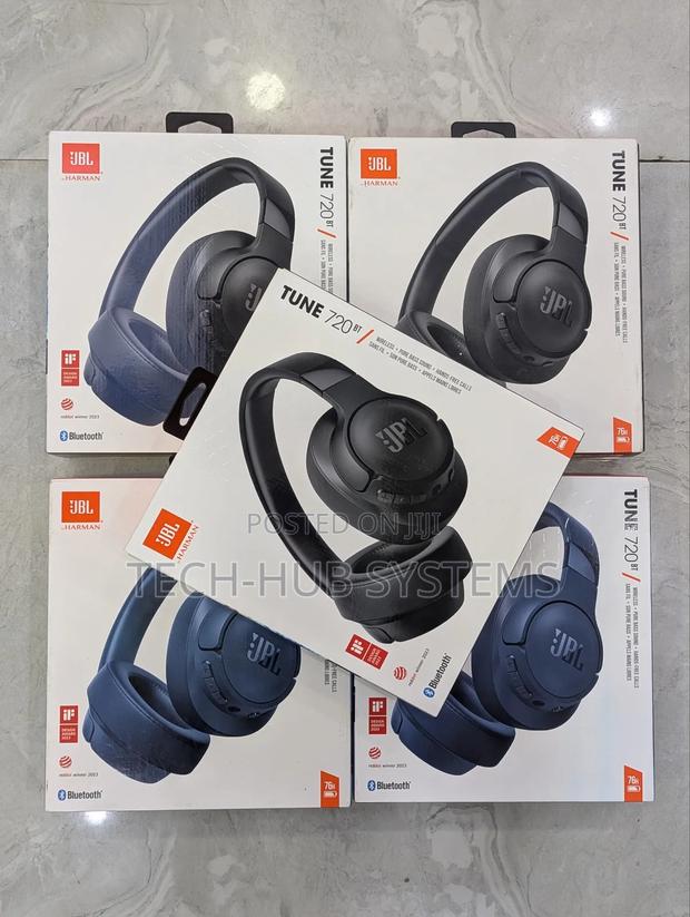 JBL Tune 720bt - Wireless Over-Ear Headphones Pure Bass Sound, 76hrs photo 3