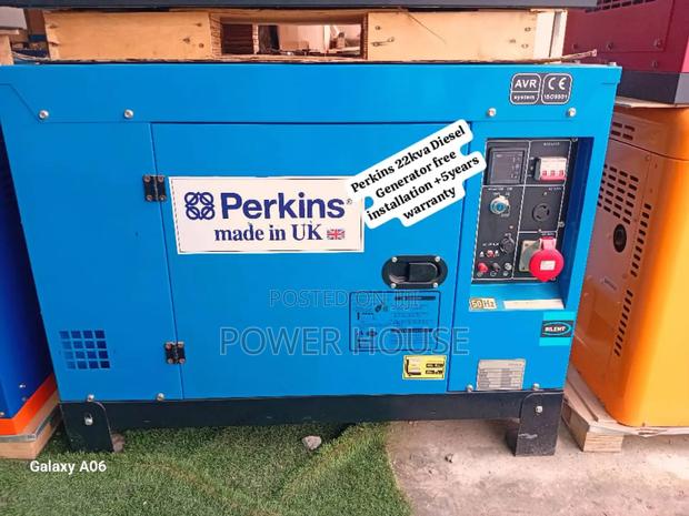 Name Nut Perkins Diesel Generator 22kva Silent Perkins Generator · Photo 2