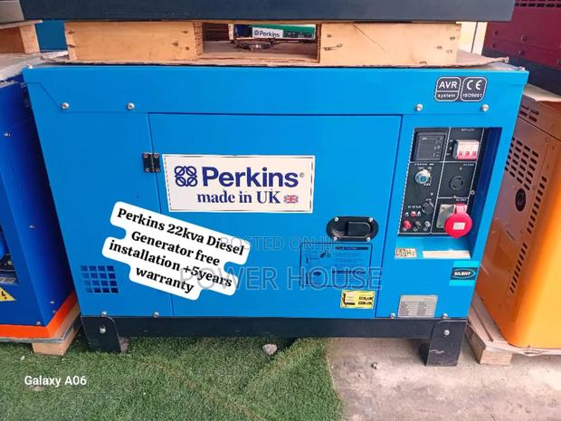 Forge Frame Perkins Diesel Generator 22kva Silent Perkins Generator · Photo 2
