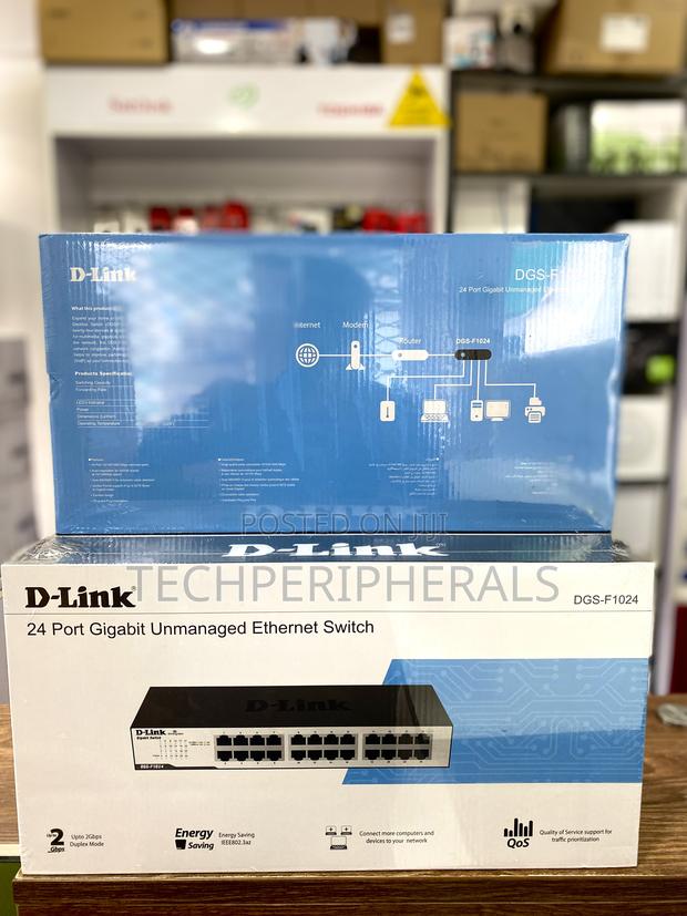 D-Link 24 Port Gigabit Unmanaged Ethernet Switch photo 2