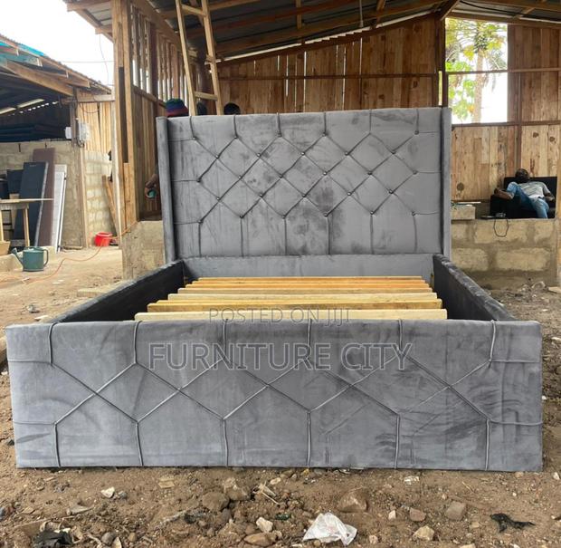 Gray Fabric Double Frame