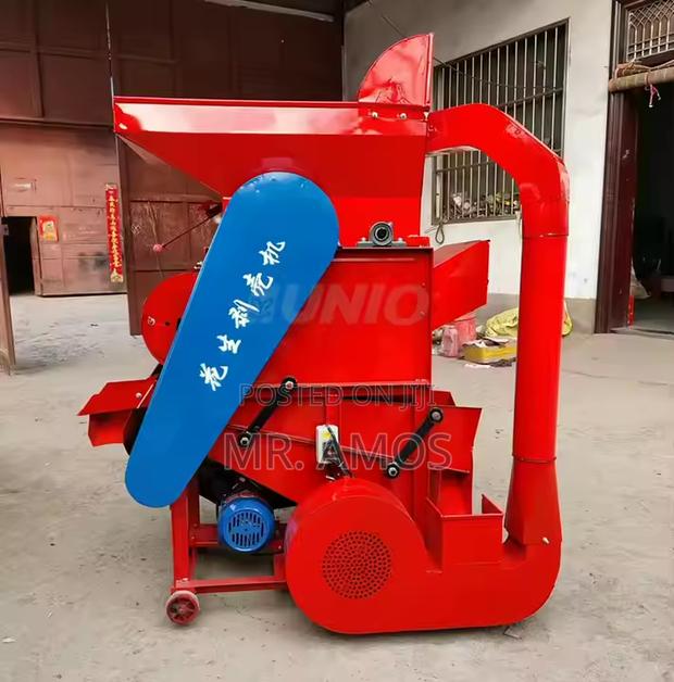 Commercial Groundnut Shell Remover With Peanut Shelling Motor photo 2