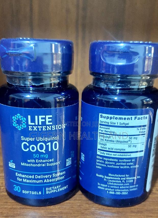 Super Ubiquinol Coq10 With Enhanced Mitochondrial Support, 30 Softgels photo 2