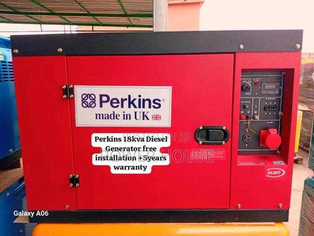 The Power Master Perkins Diesel Generator 18kva Silent Perkins · Photo 2