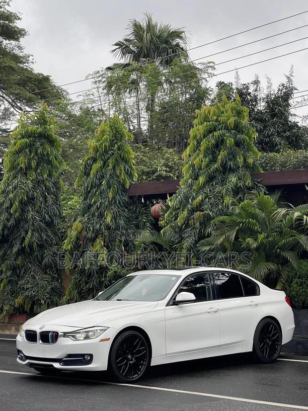 BMW 320i Sedan RWD 2014 White photo 8