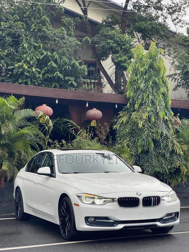 BMW 320i Sedan RWD 2014 White photo 7