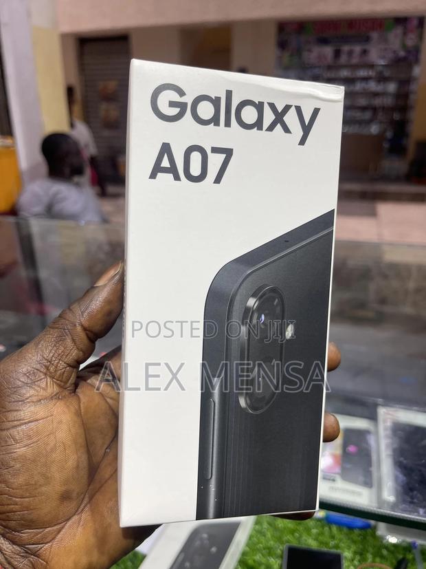 New Samsung Galaxy A07 4G 64 GB Black