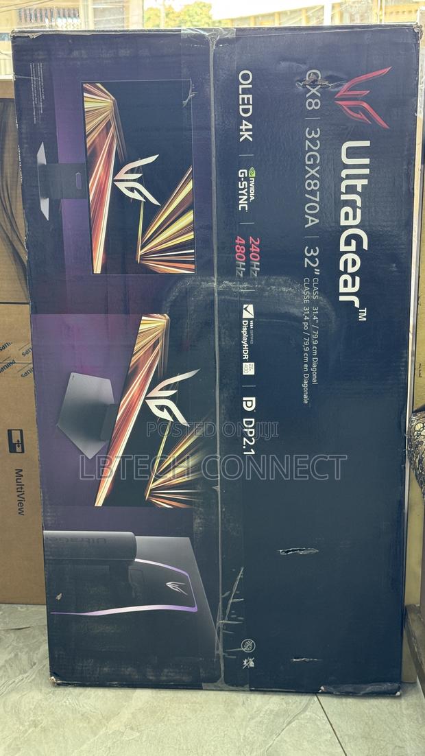 Lg 32 Ultrageartm Oled Dual Mode Uhd 240hz or FHD 480hz Usb Type-C photo 3