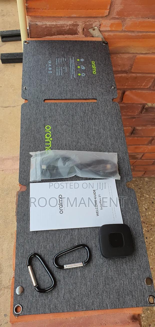 Quality Solar Charger From Oraimo 21watts Type C and Usb photo 4