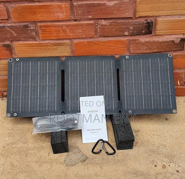 Quality Solar Charger From Oraimo 21watts Type C and Usb photo 5
