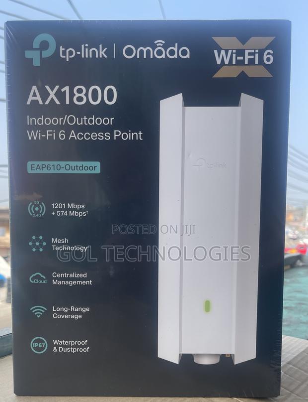 Tp-Link Ax1800 Indoor / Outdoor Wifi 6 Access Point Omada · Photo 4