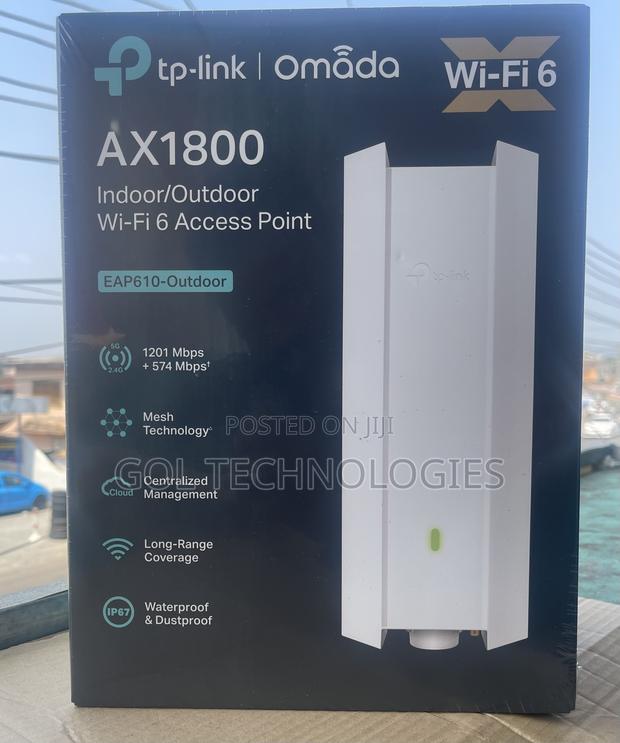 Tp-Link Ax1800 Indoor / Outdoor Wifi 6 Access Point Omada · Photo 3