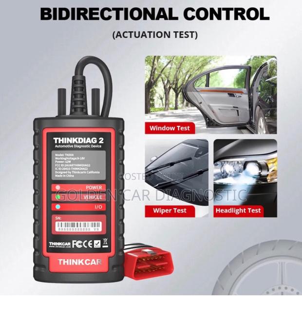 Thinkcar Thinkdiag2 Bt. Obd2 Car Diagnostic Scanner photo 3