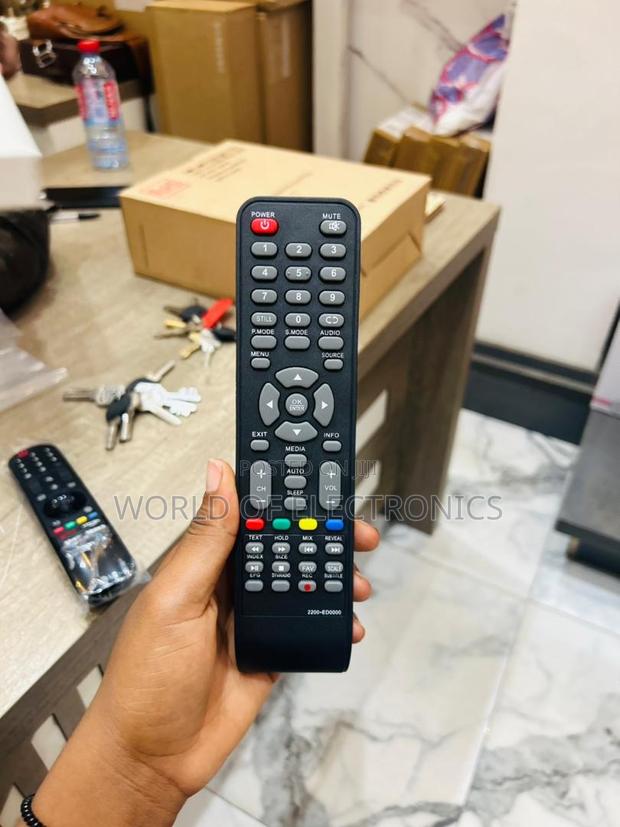 Available Now Nasco Black Television Remote · Photo 2