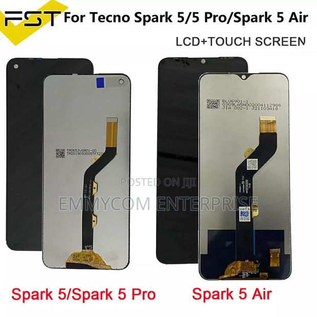 Original Tecno Spark 5 Screen With Replacement photo 2