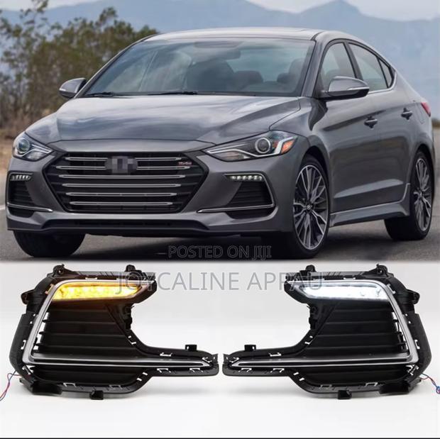 Hyundai Elantra 2017 to 2018 Sports Fog Light Led Daytime Running