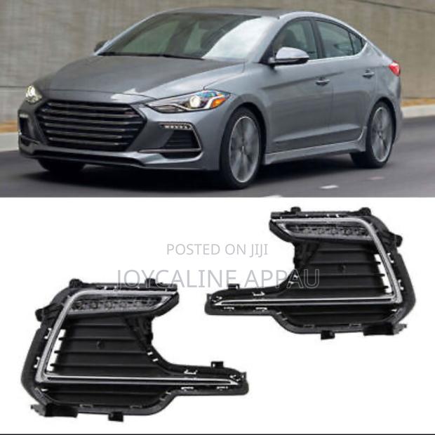 Hyundai Elantra 2017 to 2018 Sports Fog Light Led Daytime Running photo 4