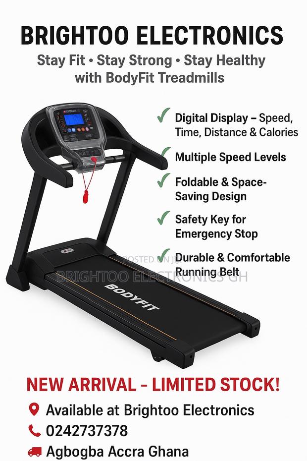 3hp Body Fit Treadmill photo 2