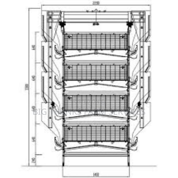 H Type ,160 Bird Capacity Cage · Photo 2