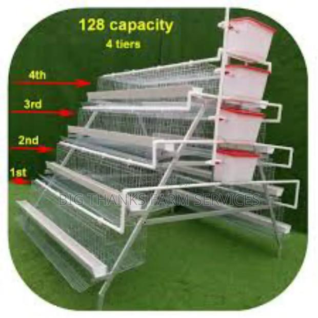 A Type Battery Cage, 3 Tier · Photo 2