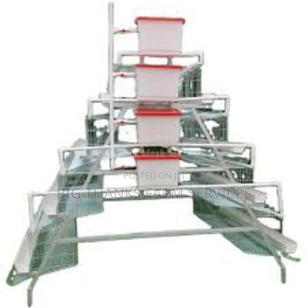 Battery Cage, A Shape 3 Tier,120 Cap · Photo 2